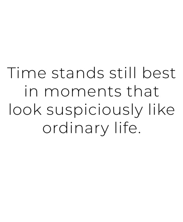 Ordinary Life Color Wash Print