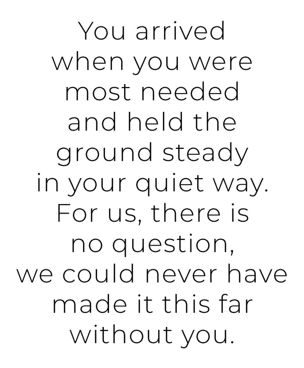Quiet Way Greeting Card