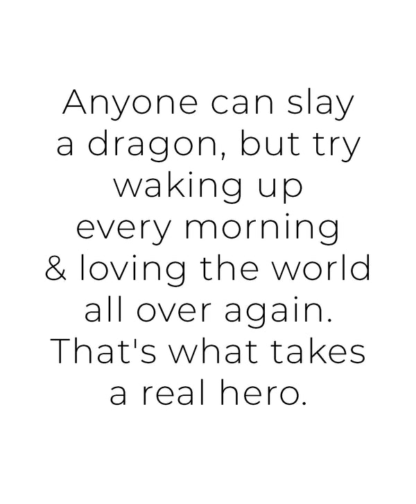 Real Hero Greeting Card
