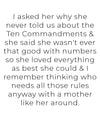 Ten Commandments Art Print