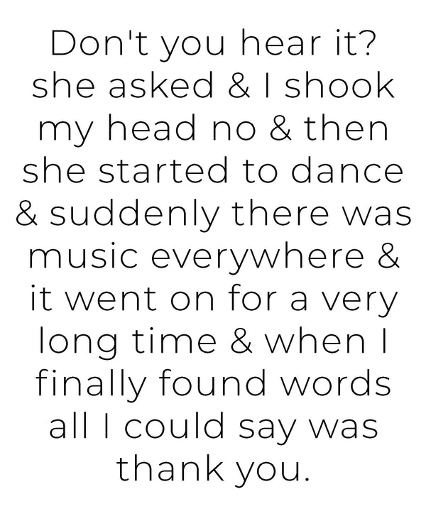 Unheard Music Greeting Card