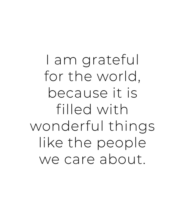 Wonderful World Greeting Card