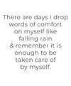 Words of Comfort Art Print