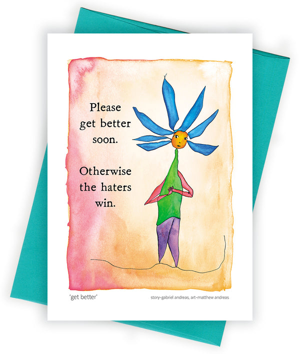 Get Better Greeting Card