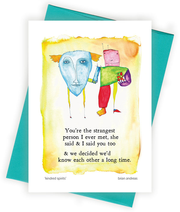 Kindred Spirits Greeting Card