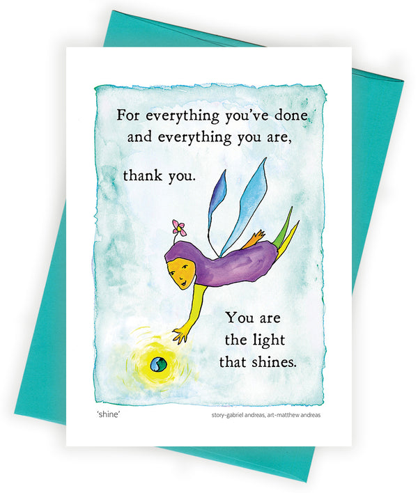 Shine Greeting Card