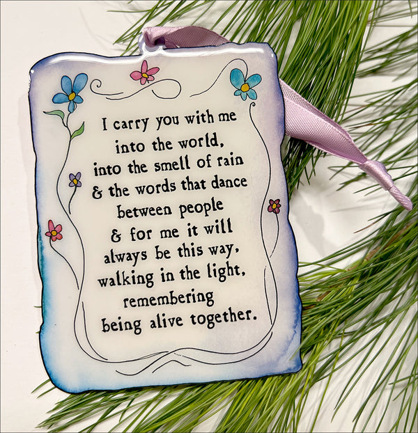 Living Memory Ornament