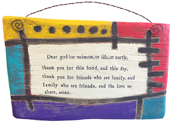 Family Grace Story Plaque