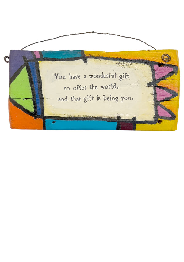 One of a Kind Plaque