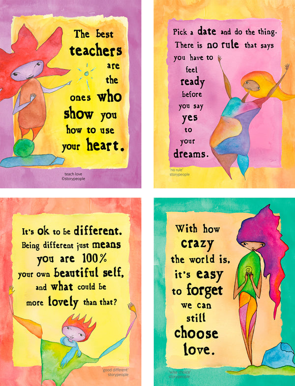 4 Inspirational Stickers