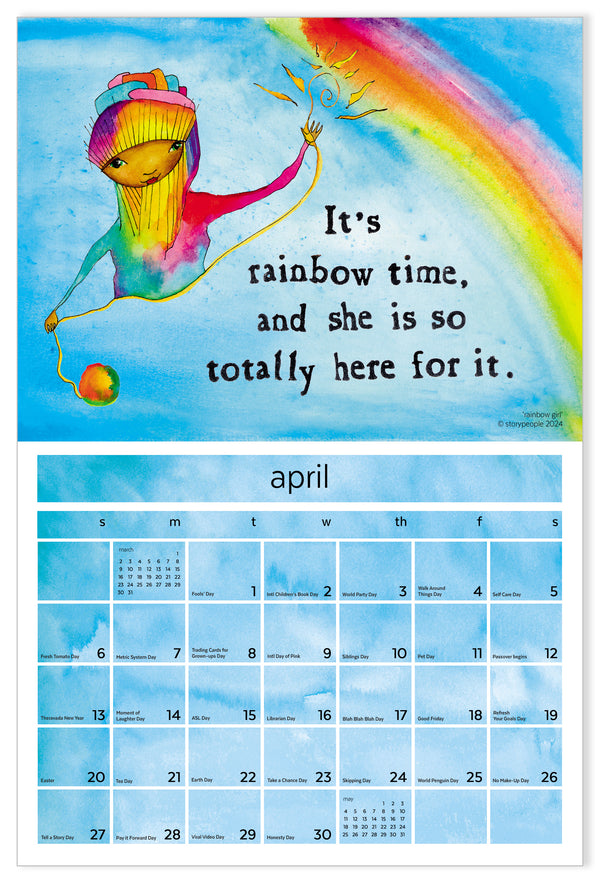 StoryPeople Inspirational Wall Calendar storypeople-inspirational-wall-calendar