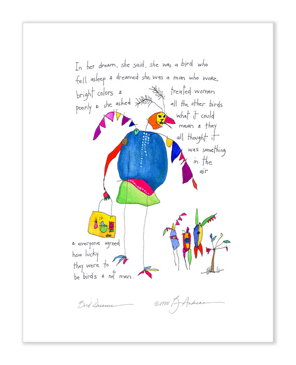 Bird Dreams Art Print