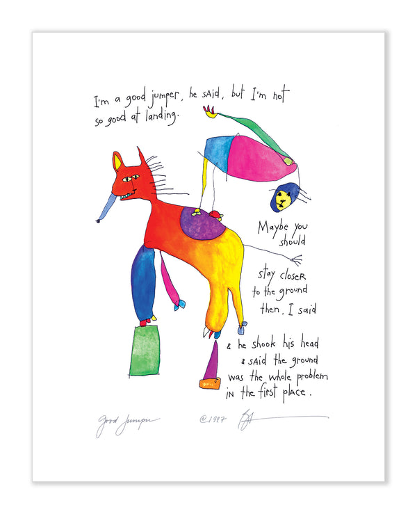 Good Jumper Art Print