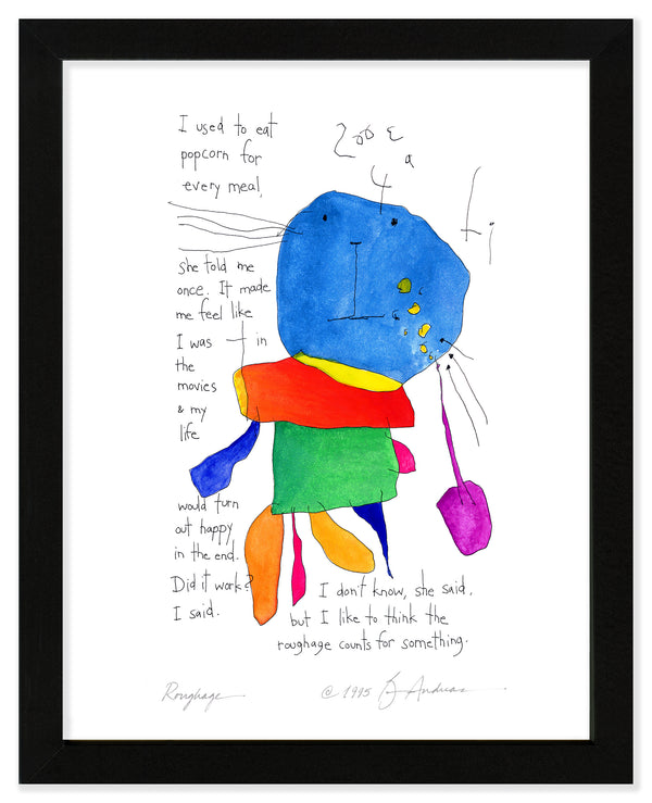 Roughage Art Print