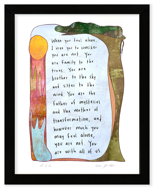 All of Us Art Print