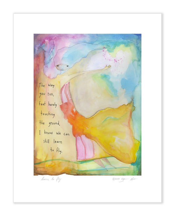 Learn to Fly Art Print