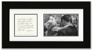 Believing My Father 4x6 Photo Frame