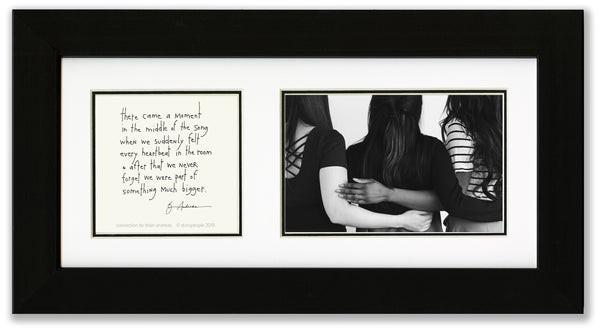 Friends 4x6 Photo Frame Black – More Than Words