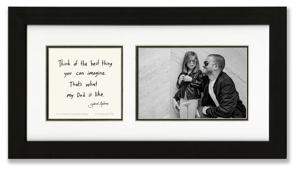 Fair Comparison (Dad) 4x6 Photo Frame