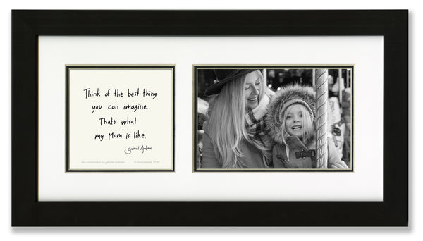 Fair Comparison (Mom) 4x6 Photo Frame