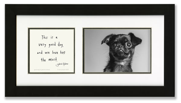 Good Dog 4x6 Photo Frame