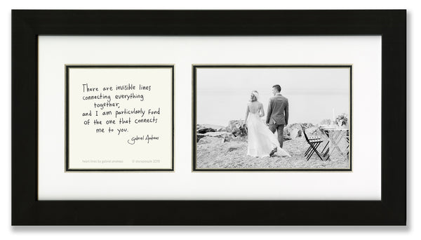 Heart Lines 4x6 Photo Frame