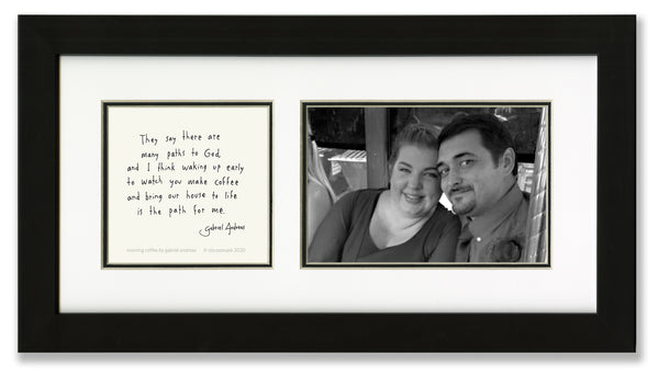 Morning Coffee 4x6 Photo Frame