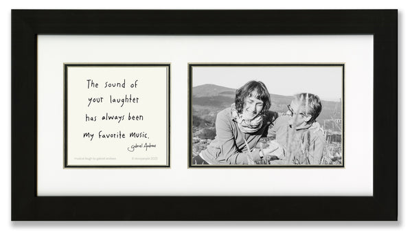 Musical Laugh 4x6 Photo Frame