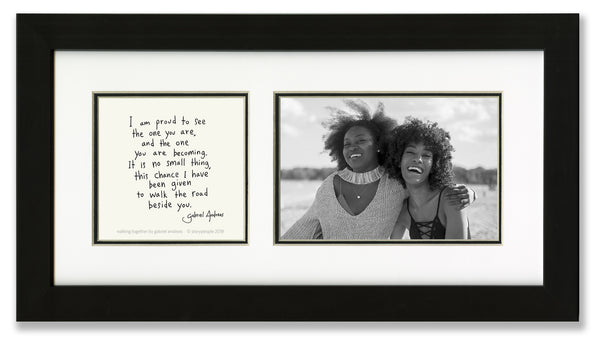 Walking Together 4x6 Photo Frame