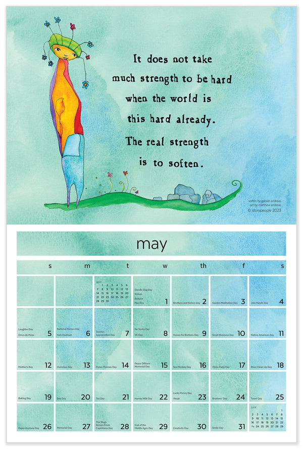 StoryPeople Calendar 2024 - Set of 3