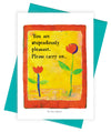 As You Were Greeting Card