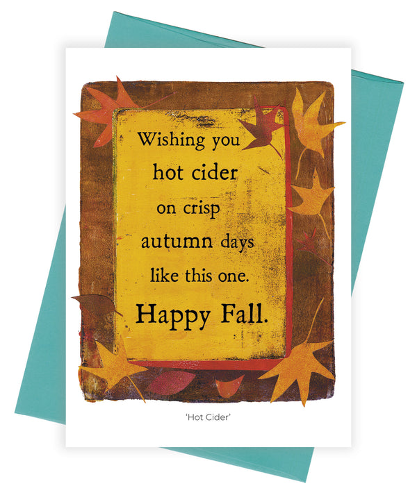 Hot Cider Greeting Card