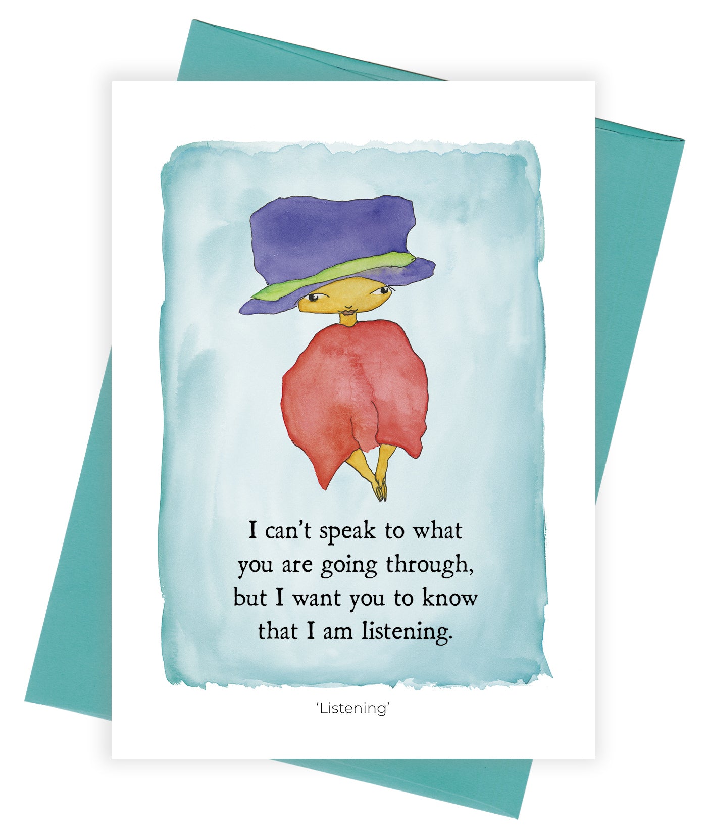 Listening Greeting Card