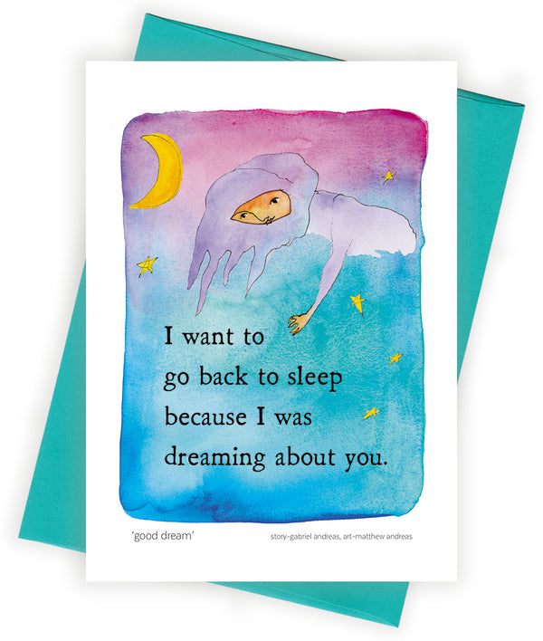 Good Dream Greeting Card