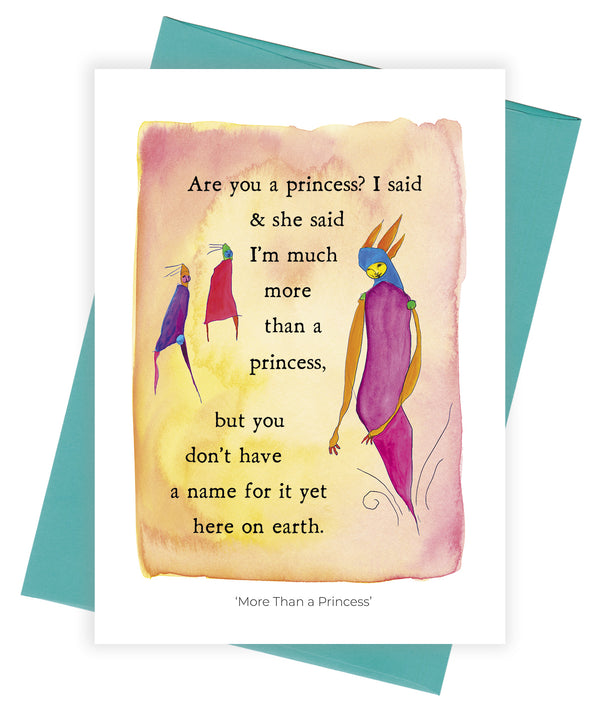 More Than a Princess Greeting Card
