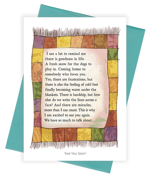See You Soon Greeting Card