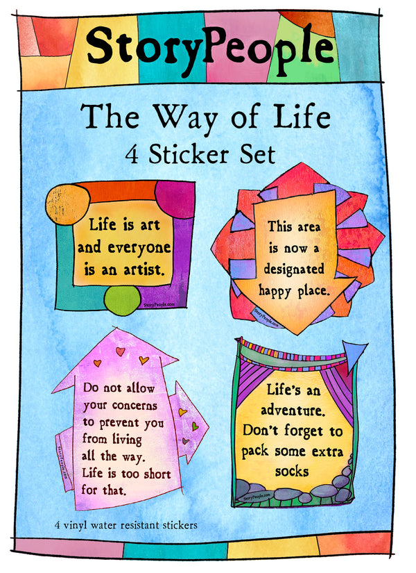Way of Life Sticker Set