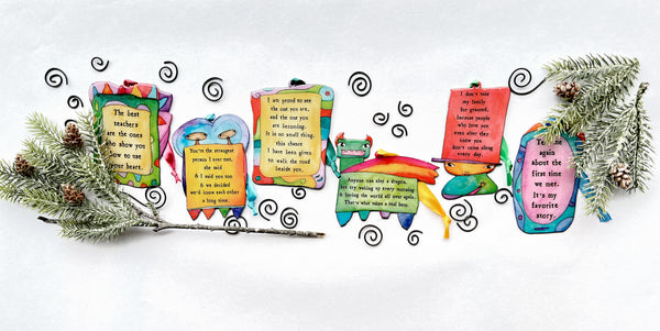 2023 StoryPeople Ornament Set of 6