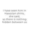 Hawaiian Shirts Art Print
