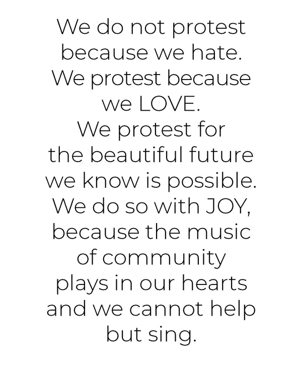 Joyful Protest Art Print