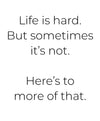 Life Intention Greeting Card