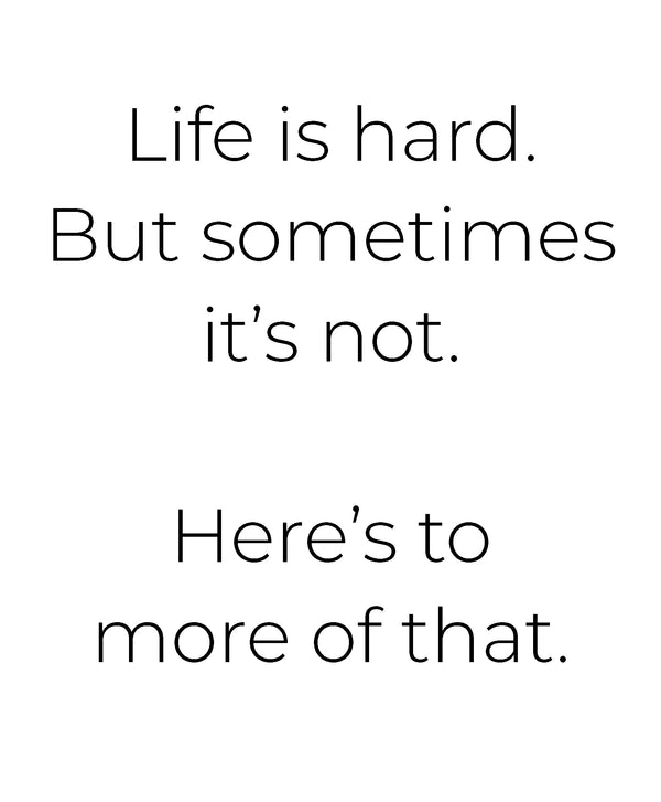 Life Intention Greeting Card