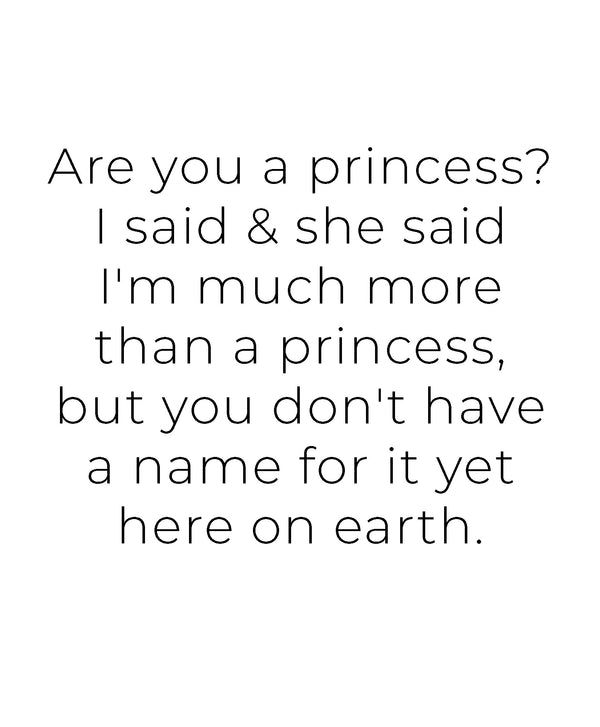 More Than a Princess Greeting Card