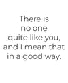 No One Like You Greeting Card