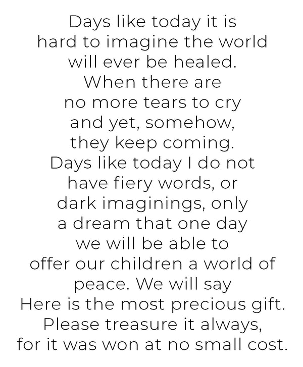 No Small Cost Art Print