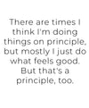 Principles Art Print