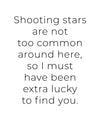 Shooting Star Greeting Card