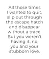 Stubborn Love 4x6 Photo Frame