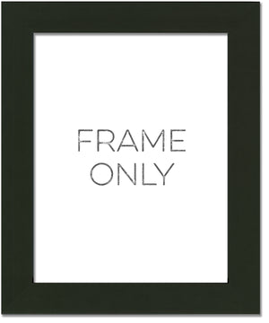 Black Wood Frame