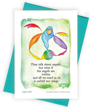 Angel Mode Greeting Card